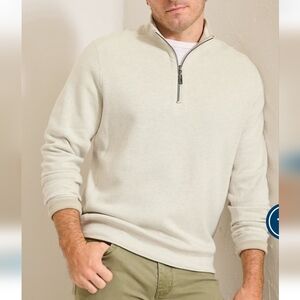 Tommy Bahama Flip Coast Reversible Half Zip Pullover Sweatshirt XXL NWT Lychee